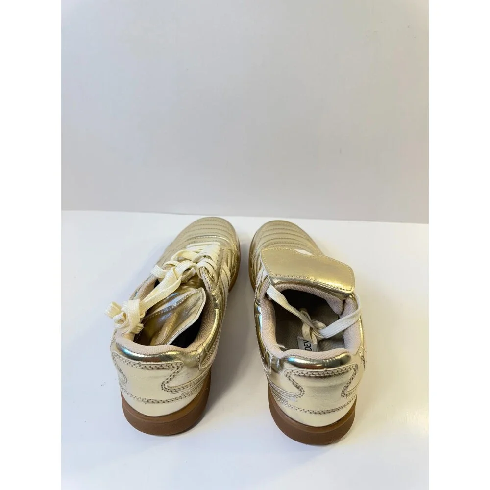 Steve Madden Womens Sneakers Gold US 6
